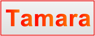 Image of the name Tamara
