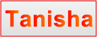 Image of the name Tanisha