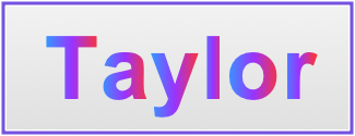 Image of the name Taylor