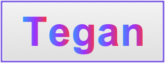 Image of the name Tegan