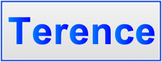 Image of the name Terence Image of the name Terence