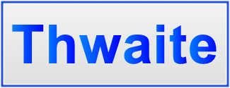 Image of the name Thwaite
