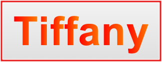 Image of the name Tiffany Image of the name Tiffany