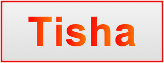 Image of the name Tisha Image of the name Tisha