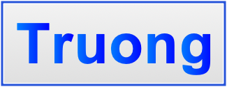 Image of the name Truong