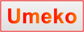 Image of the name Umeko Image of the name Umeko