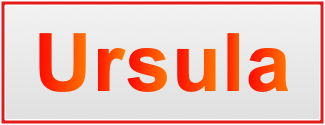 Image of the name Ursula