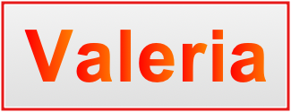 Image of the name Valeria