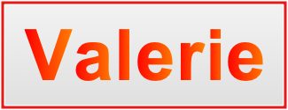 Image of the name Valerie