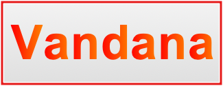 Image of the name Vandana Image of the name Vandana