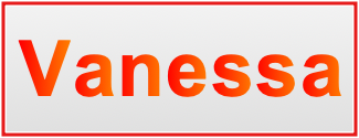 Image of the name Vanessa