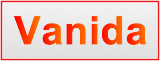 Image of the name Vanida