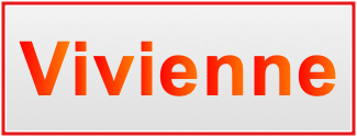 Image of the name Vivienne Image of the name Vivienne