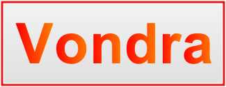 Image of the name Vondra