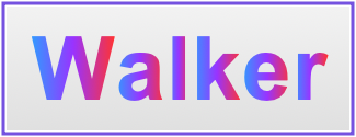 Image of the name Walker