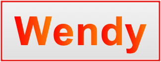 Image of the name Wendy
