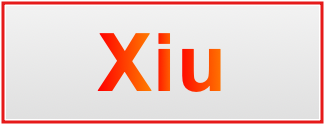 Image of the name Xiu