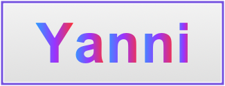 Image of the name Yanni