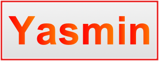 Image of the name Yasmin