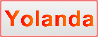 Image of the name Yolanda