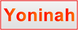 Image of the name Yoninah Image of the name Yoninah