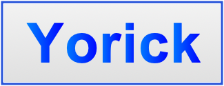 Image of the name Yorick Image of the name Yorick