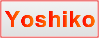 Image of the name Yoshiko