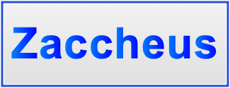 Image of the name Zaccheus Image of the name Zaccheus