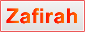 Image of the name Zafirah