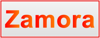 Image of the name Zamora Image of the name Zamora