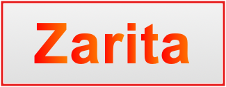 Image of the name Zarita