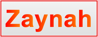 Image of the name Zaynah