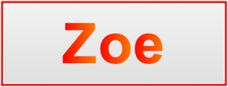 Image of the name Zoe Image of the name Zoe