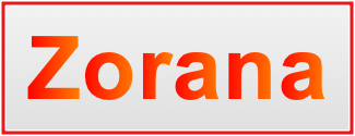 Image of the name Zorana Image of the name Zorana