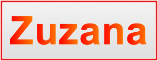 Image of the name Zuzana