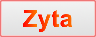 Image of the name Zyta