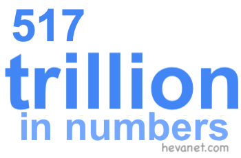 517 trillion in numbers