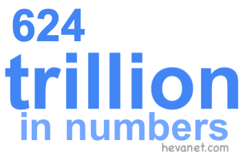 624 trillion in numbers