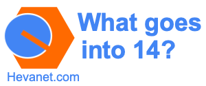 What goes into 14