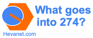 What goes into 274