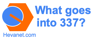 What goes into 337