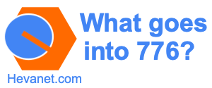 What goes into 776