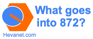 What goes into 872